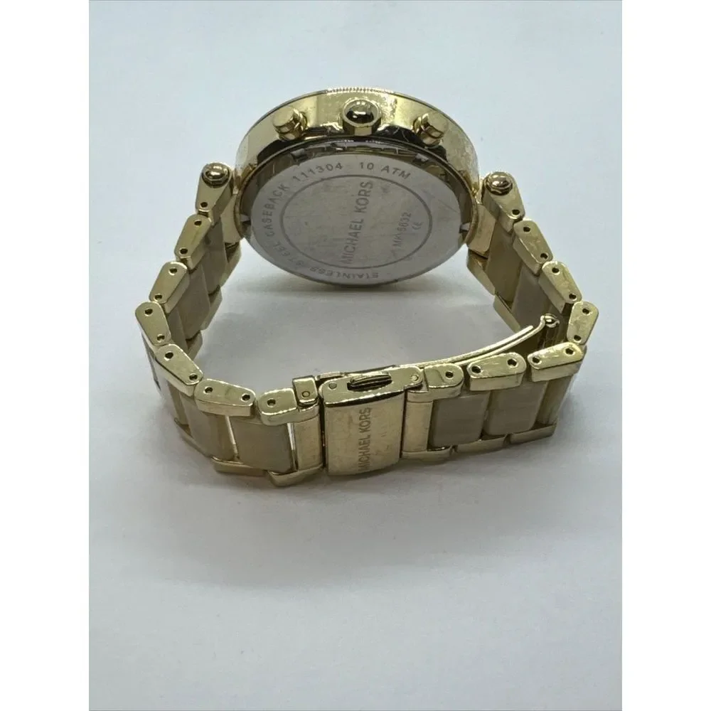 Michael Kors MK5632 Women's Gold Tone Analog Dial Quartz Wrist Watch JNA372